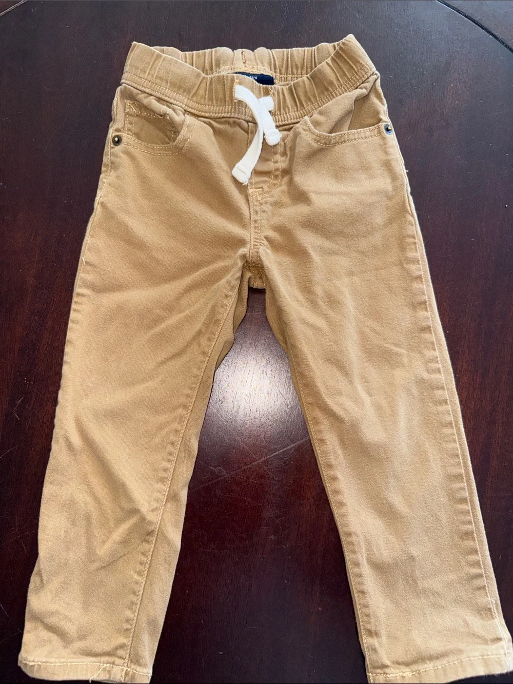 GAP Boys Tan Pull-On Drawstring Pants